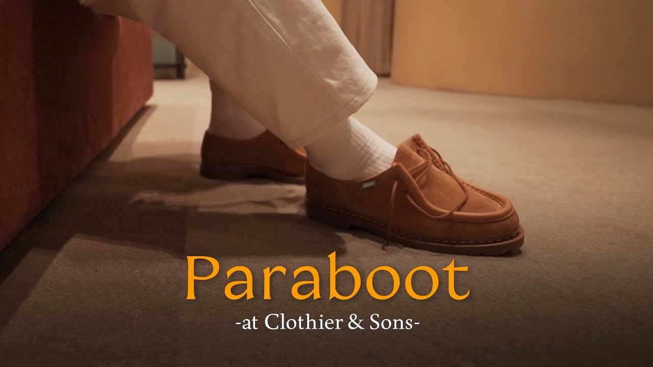 รองเท้า Paraboot วางขายที่ Clothier & Sons แล้วนะครับ วันนี้พาไปดูกันฮะ