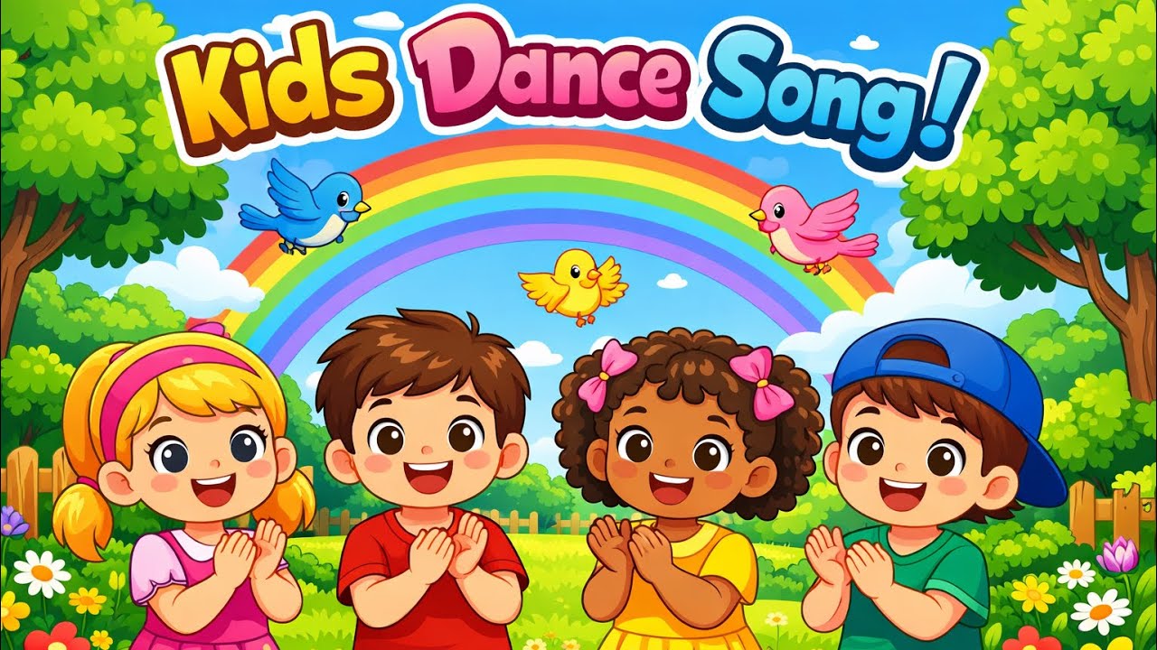 Fun Dance Song for Kids | Hello Hello Little Friends | Kids Action Song | Nursery Rhymes & Fun Music