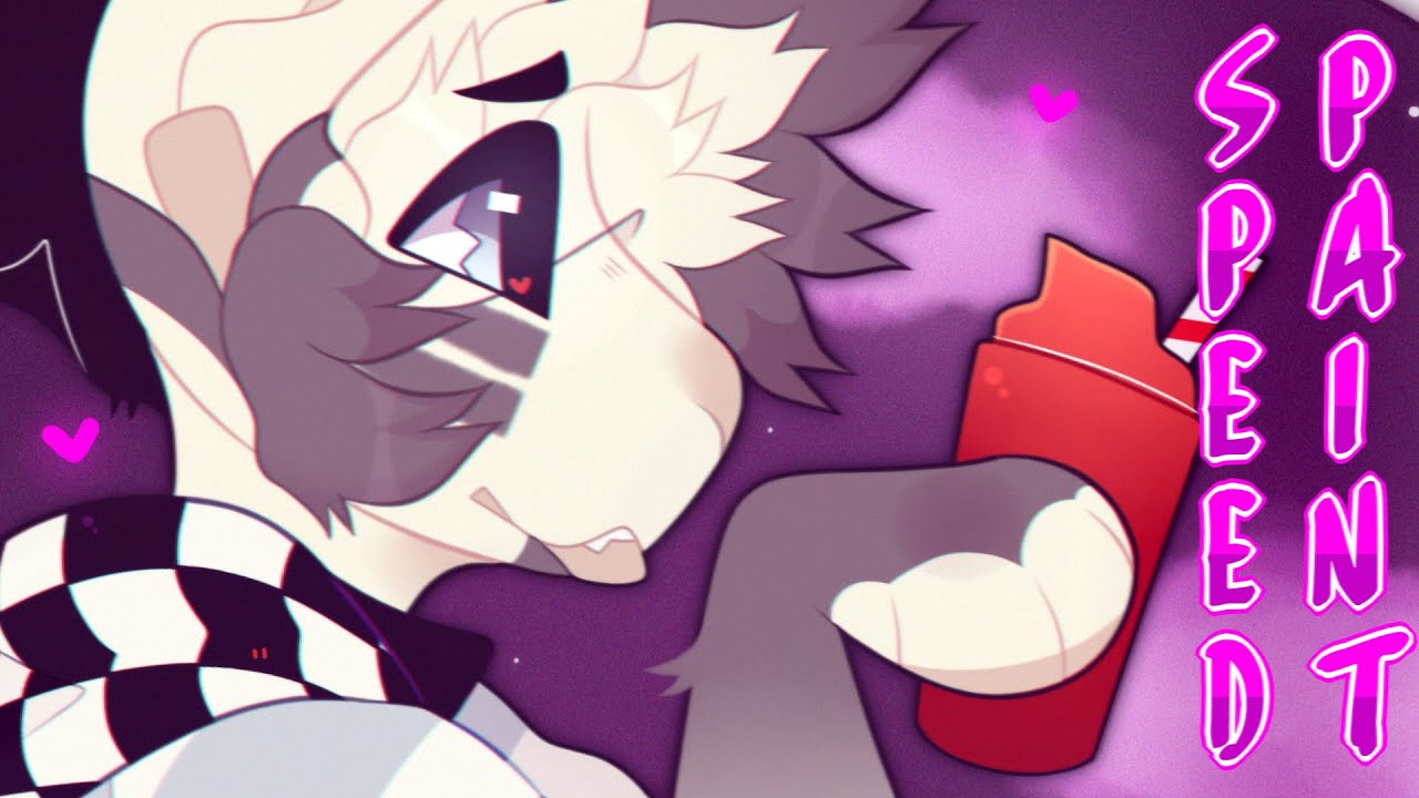 emo boy in space? | FURRY SPEEDPAINT
