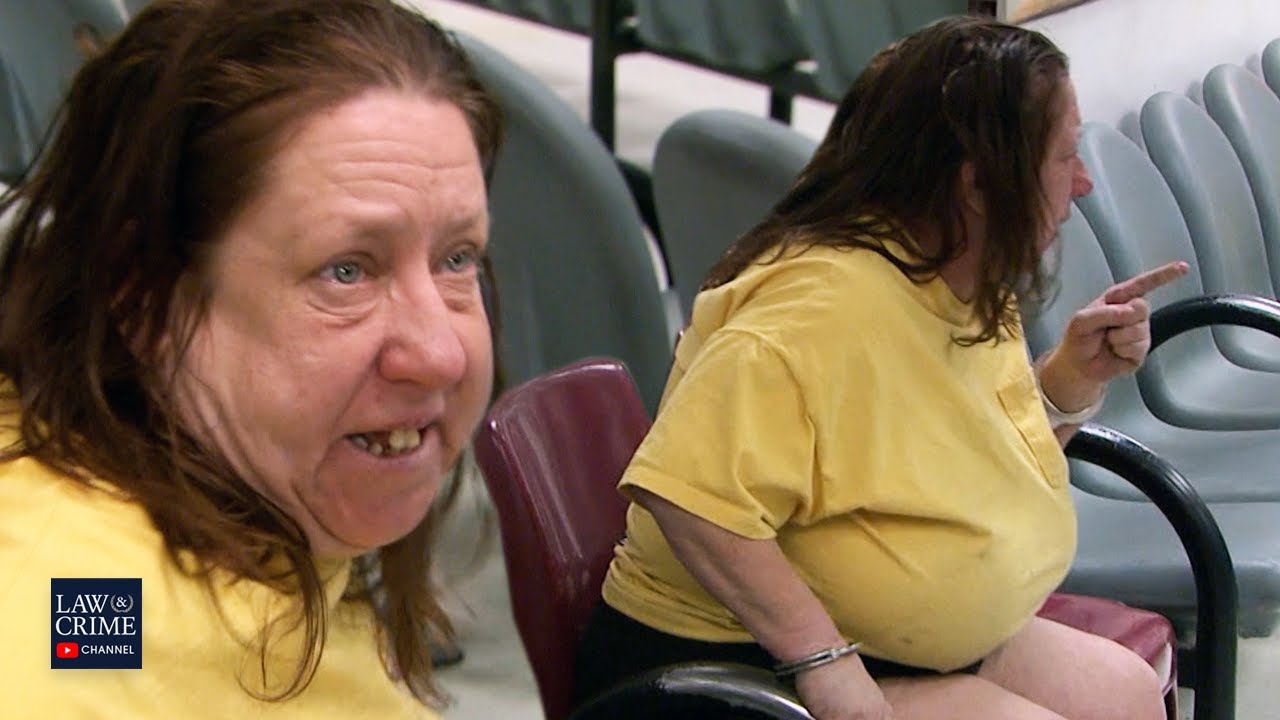 'Turn Your Face Around, Punk!': Enraged Woman Shouts at Staring Inmates (JAIL)