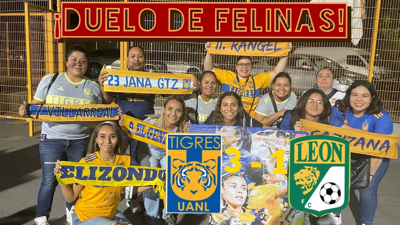 Tigres 3 - 1 León | J10 LigaMX Femenil | MariCarmen on Fire 🔥