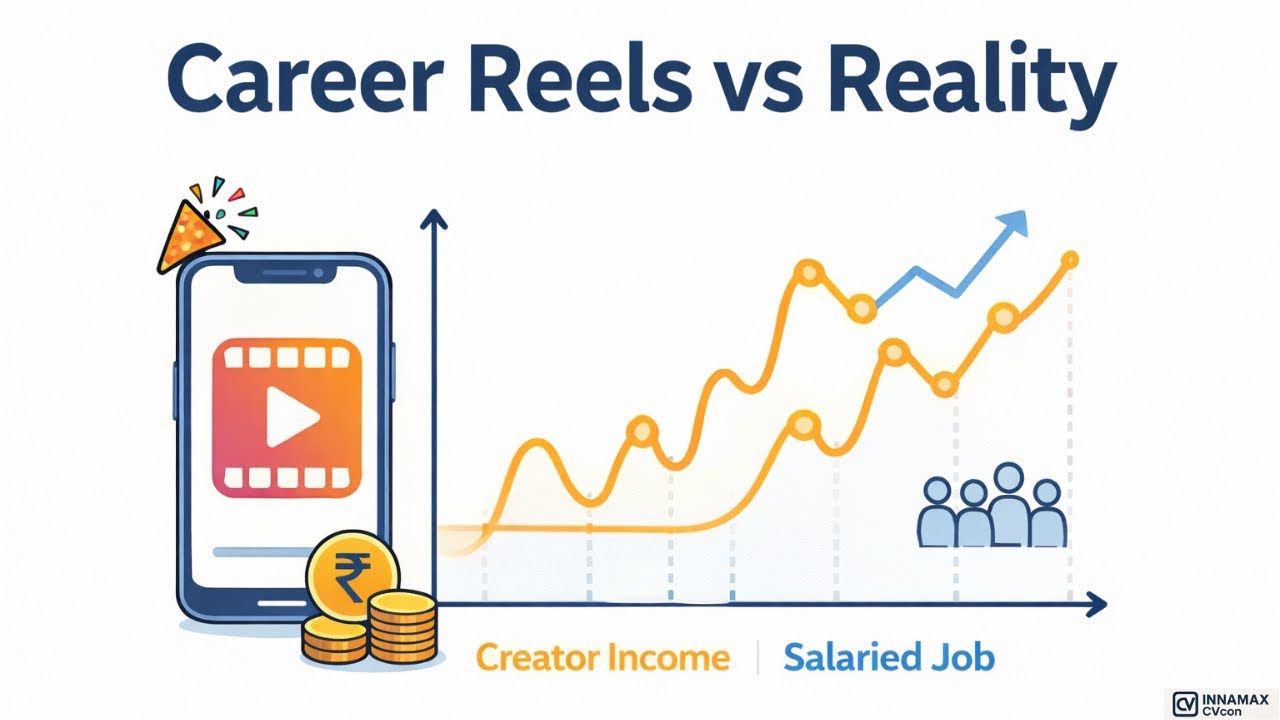 Reels में दिखती Success पूरी सच्चाई नहीं | Social Media Career Reality Explained | CVcon