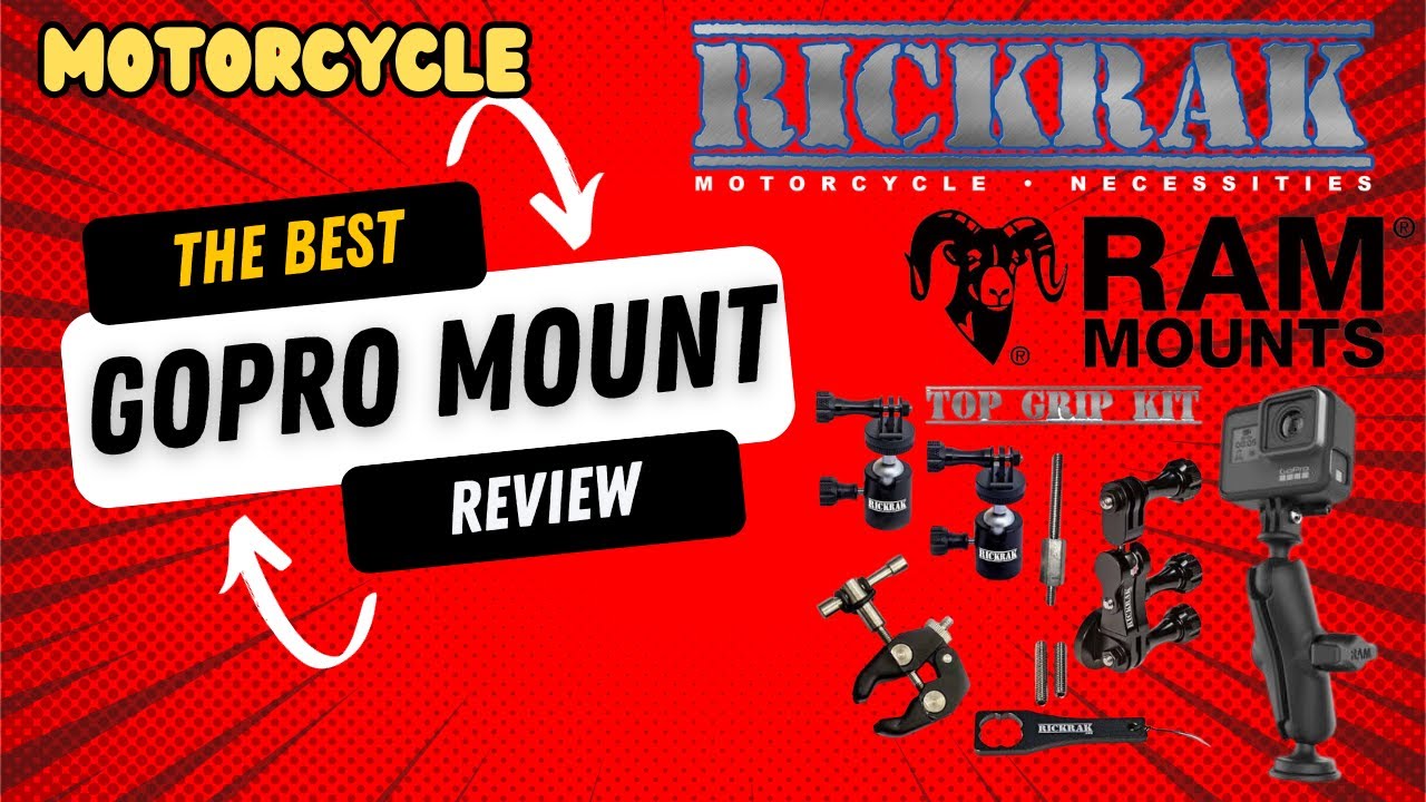 The Best Camera Mounts For Your Motorcycle #rickrak #harleydavidson #gopro #dji