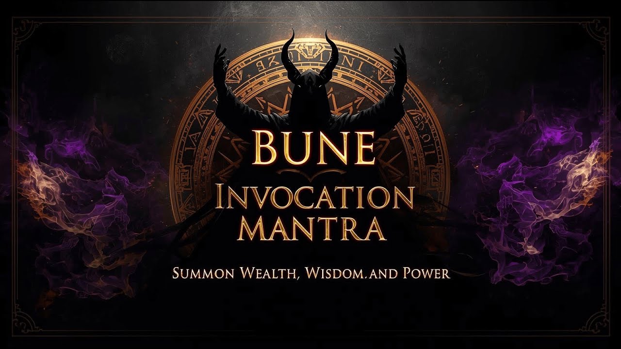 Bune Invocation Mantra — Summon Wealth, Wisdom and Power