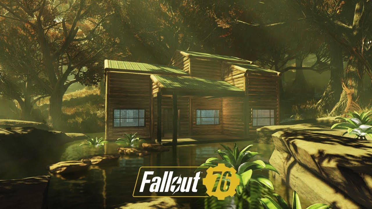 Fallout 76 - Log Cabin Tutorial #2  (Quick and Easy)