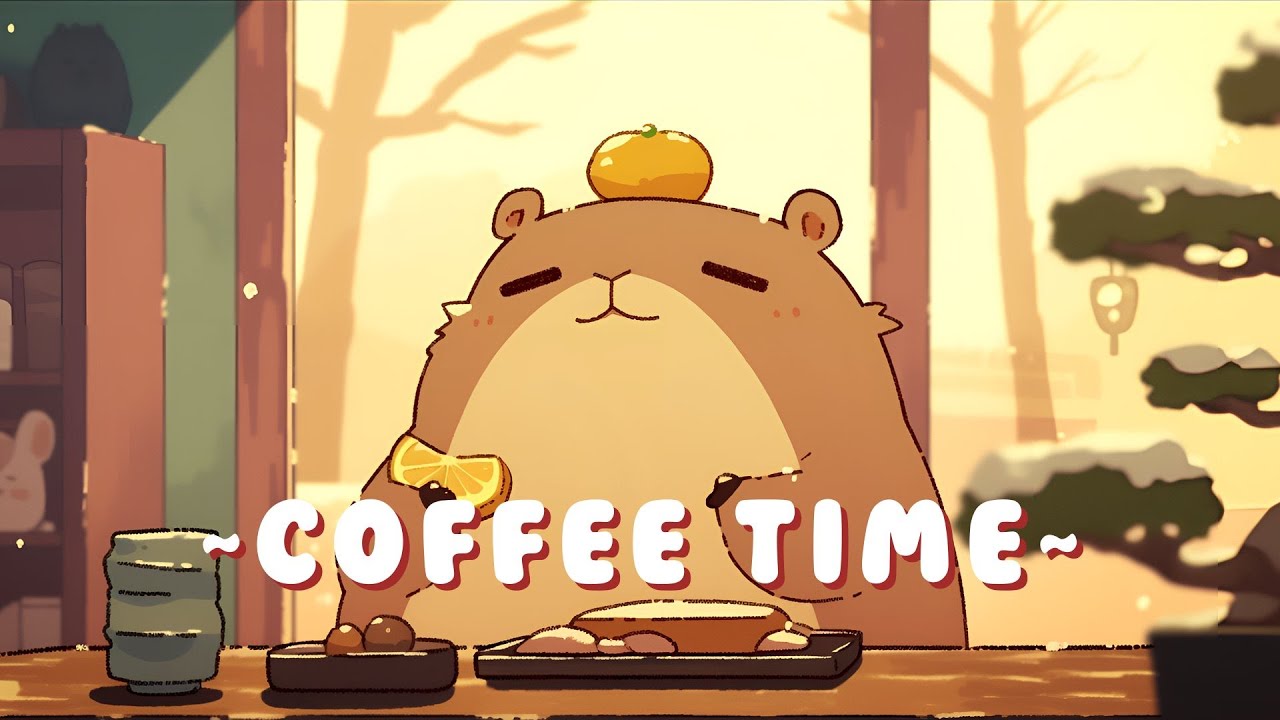 Capybara Chill Radio | Chill Beats to Help You Relax 📚 🎵