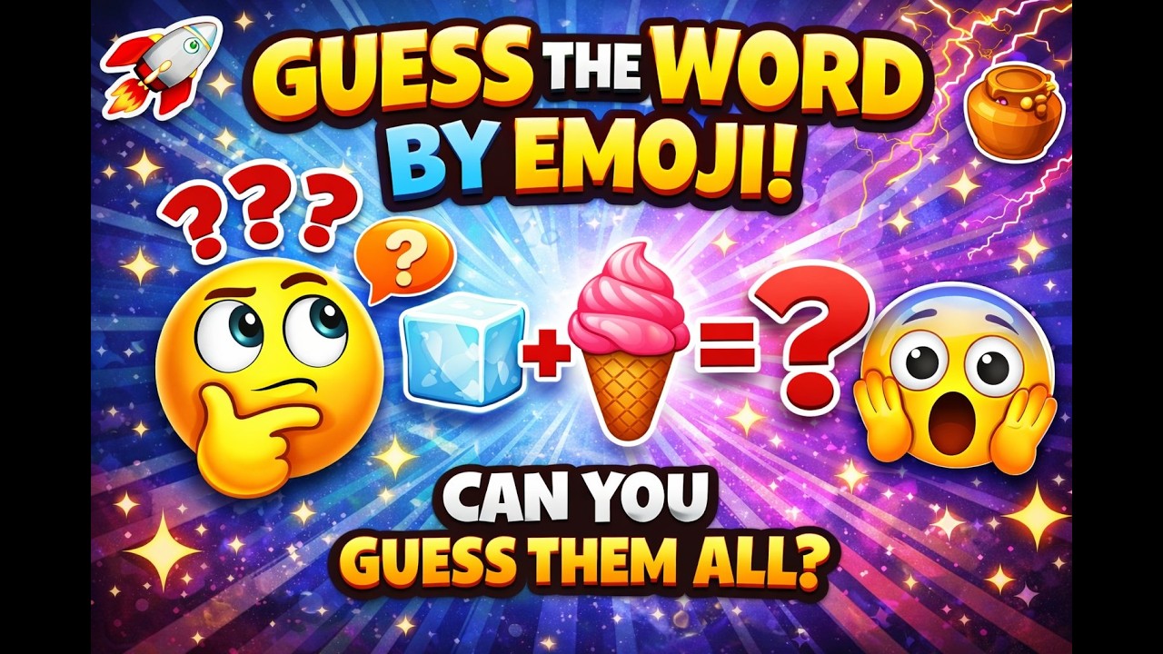 Guess the Word ; Emoji Edition