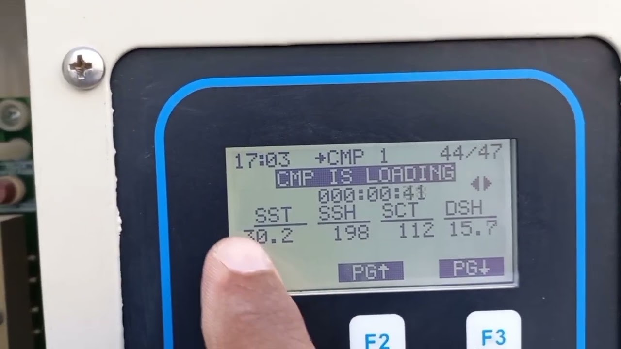 How to operate SKM Chiller MCS Control Display. #how #skm #chiller #mcs #hvac #saudiarabia #kuwait