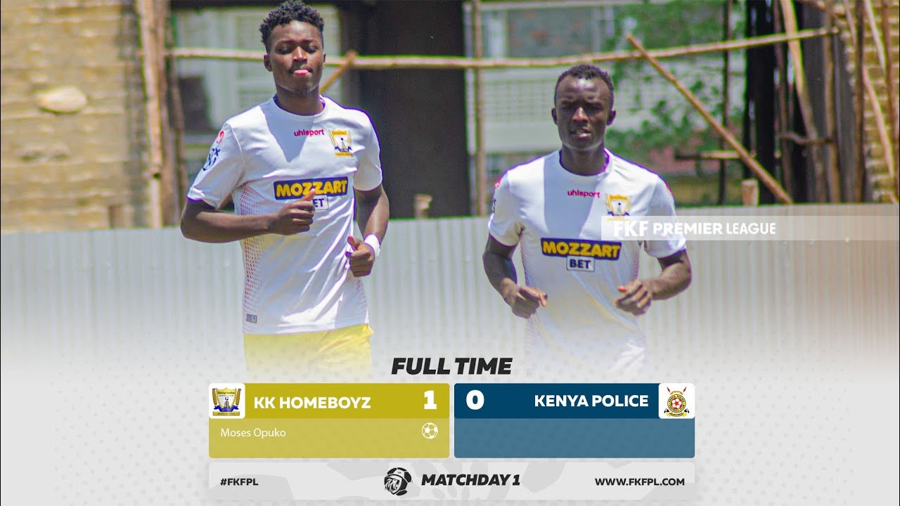 KAKAMEGA HOMEBOYZ VS KENYA POLICE HIGHLIGHTS