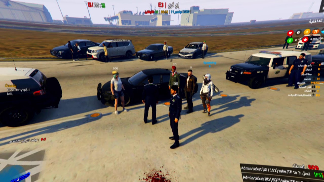 fiveM gta v mood roaly paly ~ الحياه الواقعيه E3 اقوى موكب للوزراء ورئيس الوزراء