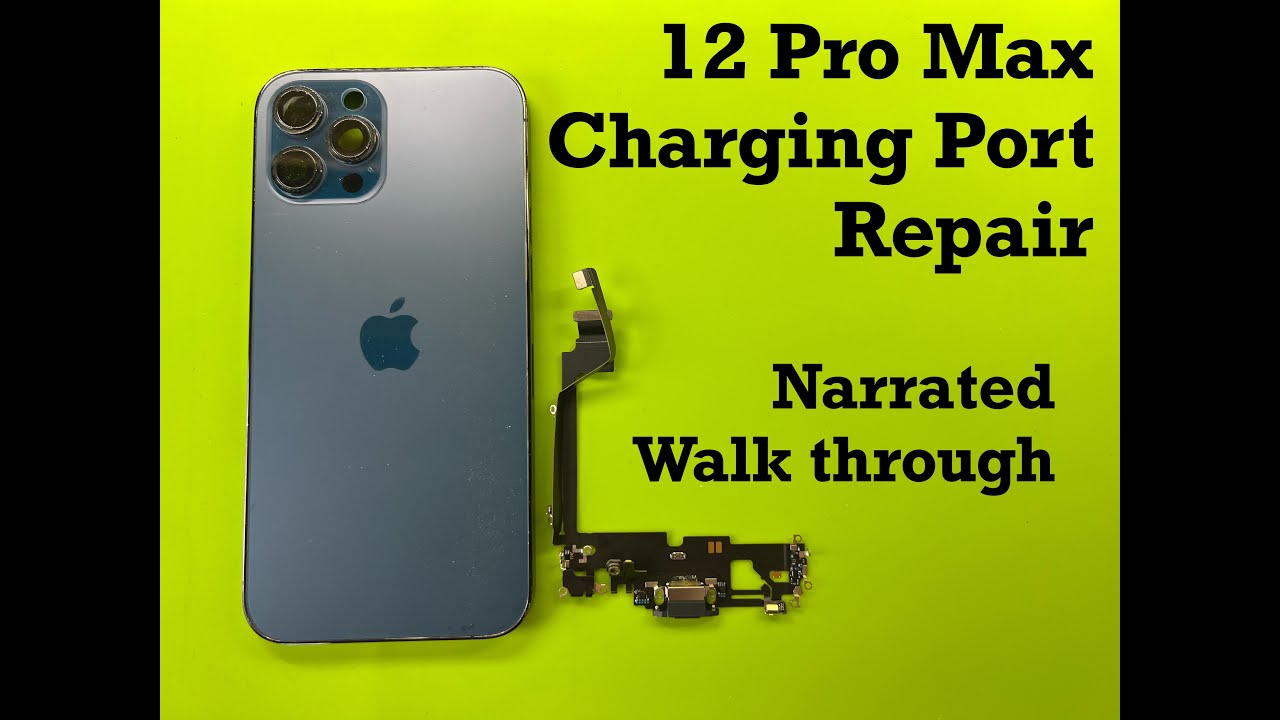 Замена зарядного порта iPhone 12 Pro Max | Сделай сам | ничего не упущено