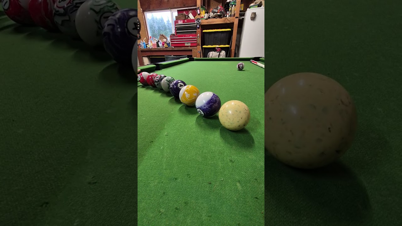 How many pool balls can I Ollie over