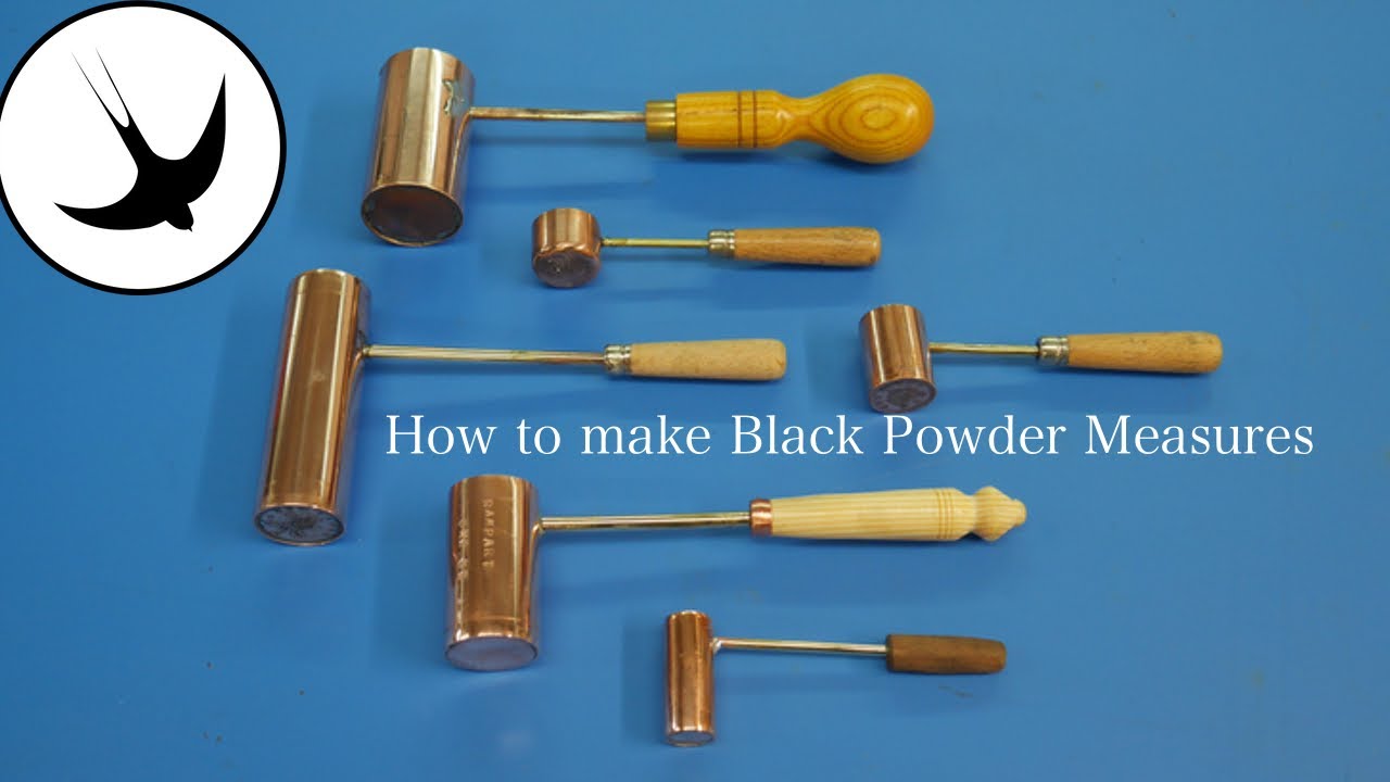 Easy to make Black Powder Measure for flintlock Muskets and Cannons : Swallow Forge