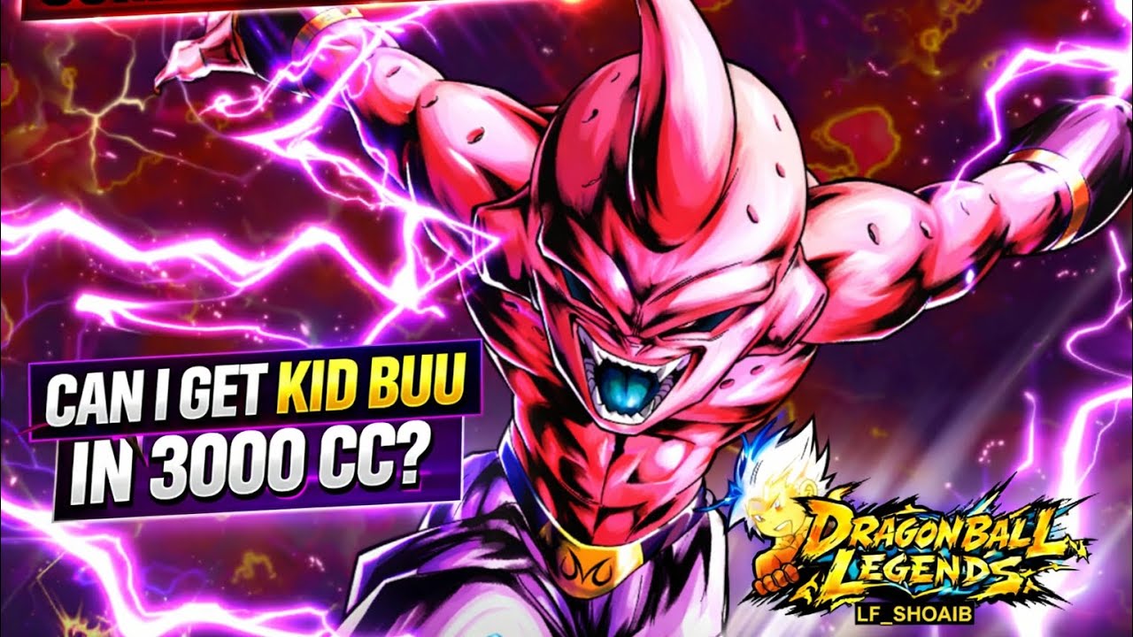 INSANE Kid Buu Summon! 🔥 Can I Get Him in 3000 CC? | DB Legends