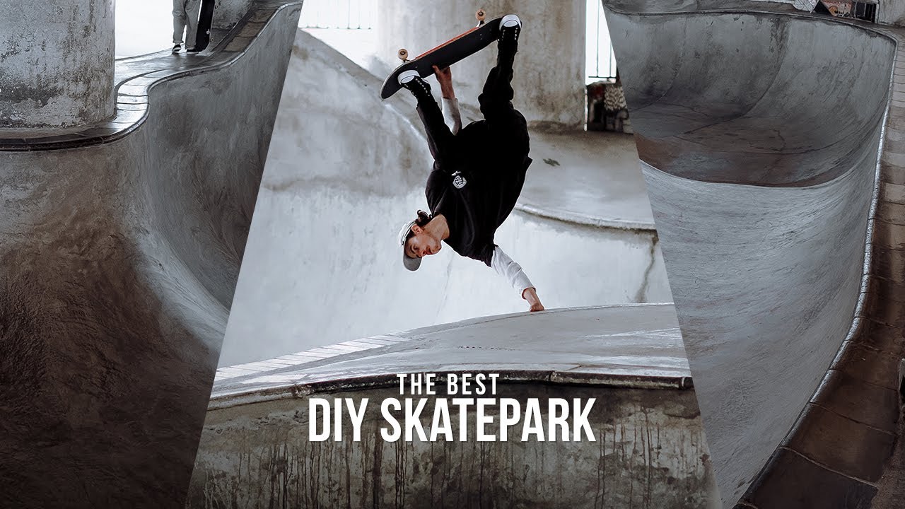 The Best DIY Skatepark (Built by Skateboarders)