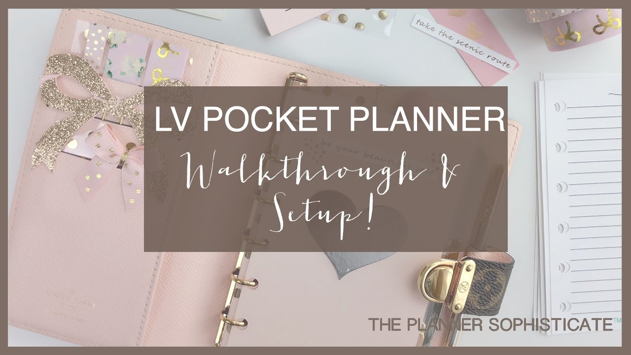 Louis Vuitton PM Agenda Walkthrough & Setup!
