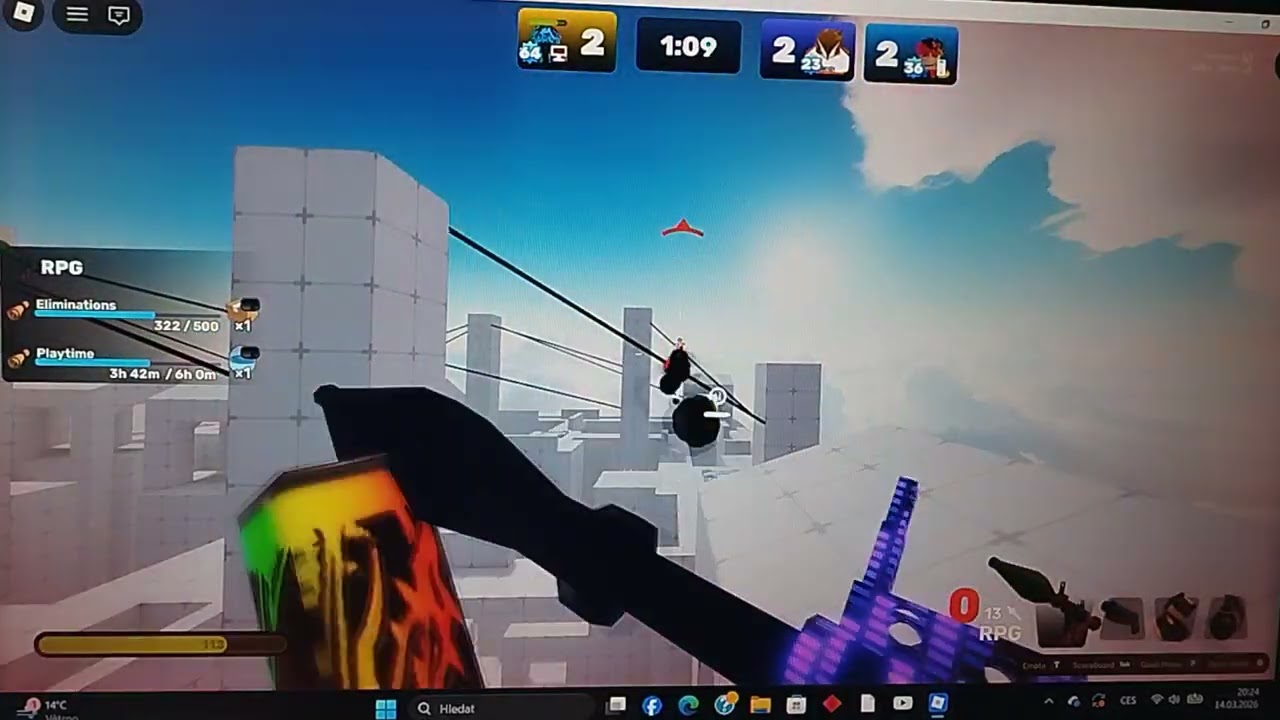 jsme v Rivals  a bojujeme proti sobě