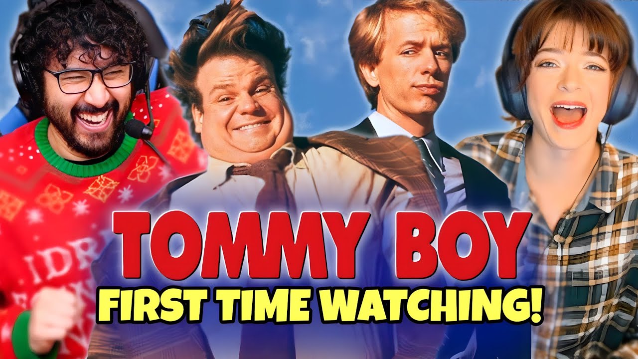 TOMMY BOY (1995) MOVIE REACTION! FIRST TIME WATCHING A Chris Farley Comedy! (David Spade, Rob Lowe)