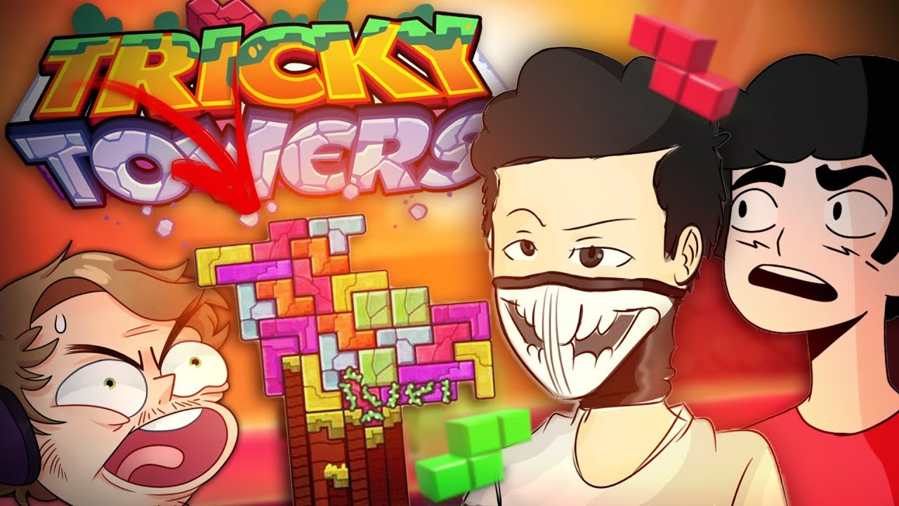 SERÁ QUE A TORRE CAI? | Tricky Towers Feat. Capuccino, Bitgamer e Foxy