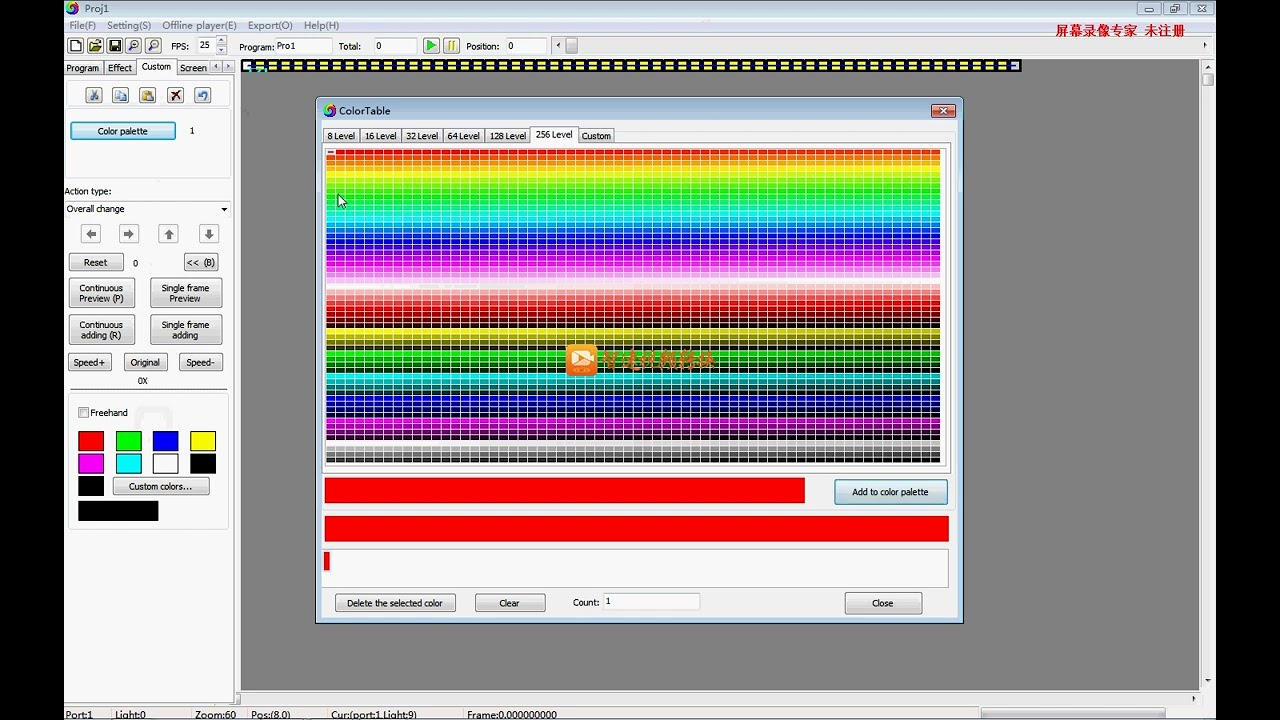 How to program LEDedit for K 1000C & DMX RGBW LED neon flex