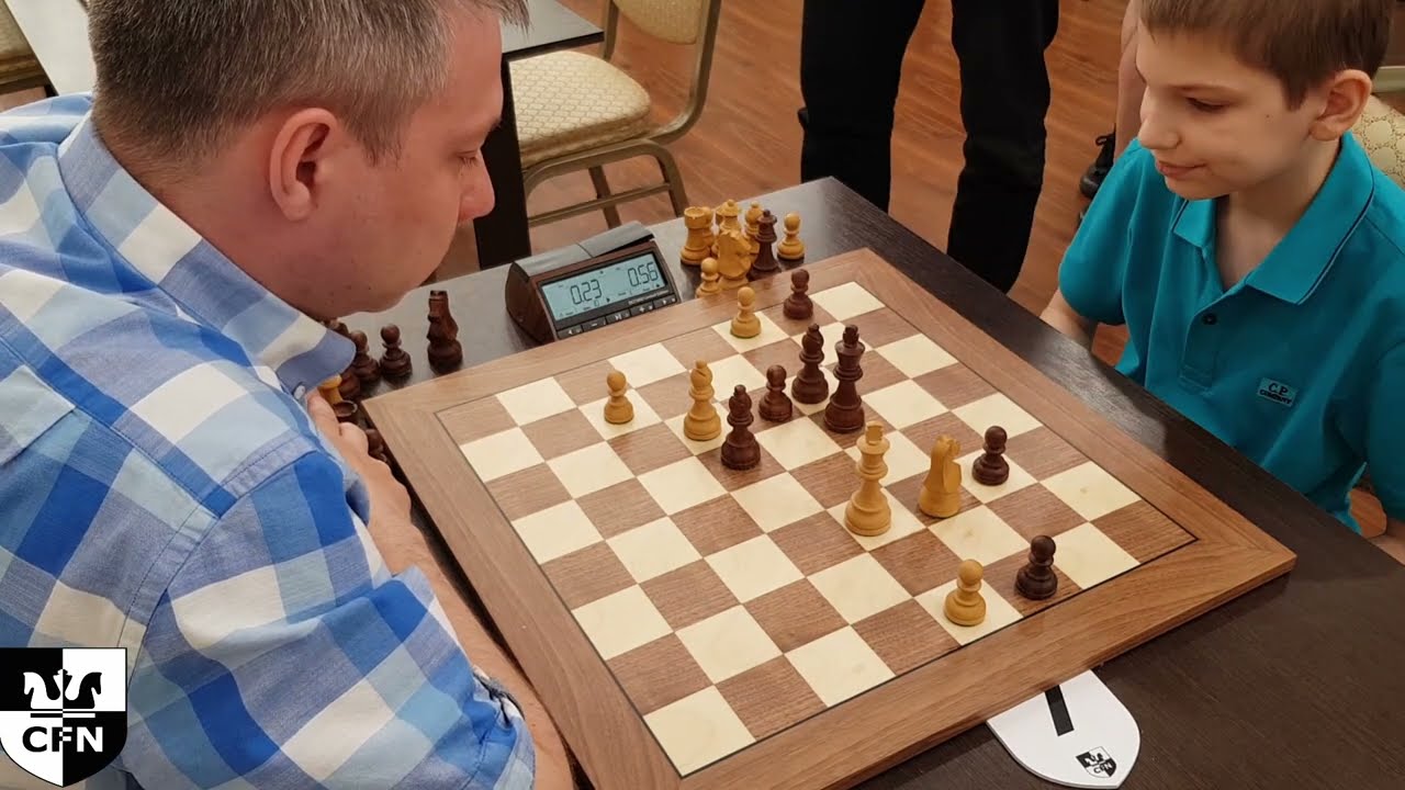IM O. Ivanov (2348) vs FM L. Zverev (2274). Chess Fight Night. CFN. Blitz