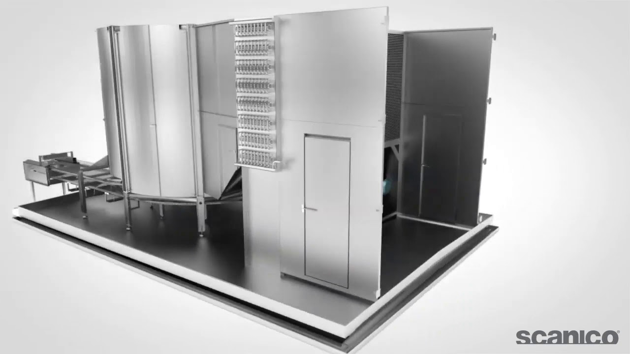 Single Stacking Spiral Freezer