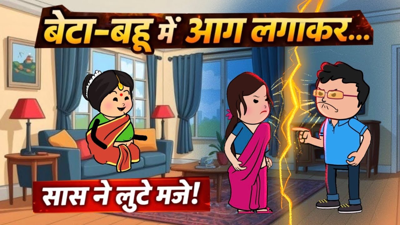 🔥💔“भोली बहु चालाक सास”💔🔥सास की साजिश 😰 Hindi CARTOON Moralstory #hearttouching