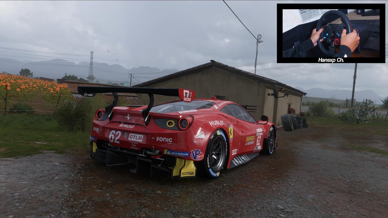 Ferrari #62 Risi Competizione 488 GTE - Forza Horizon 5 | Logitech G29 Steering Wheel
