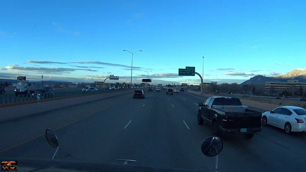 Driving around Albuquerque New Mexico