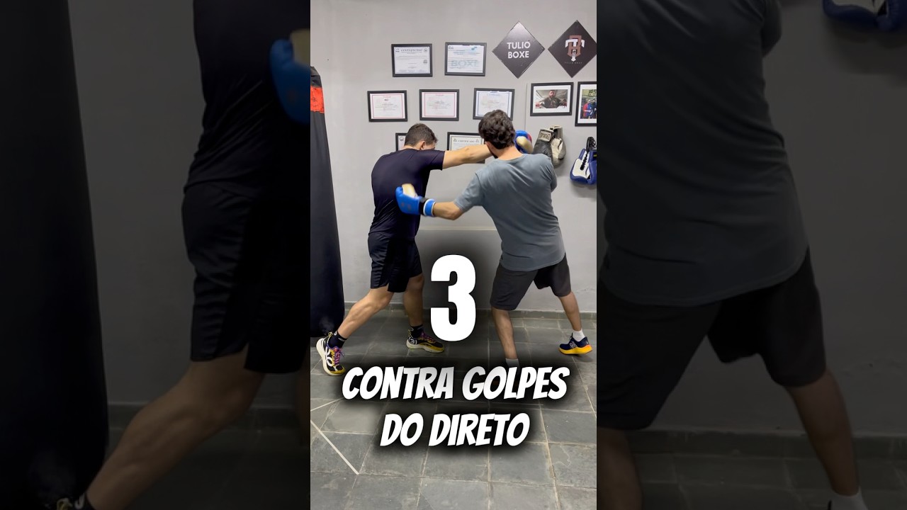 Como contra-atacar o direto? 🛡️💥 Aprenda 3 formas de responder com golpes certeiros! 🥊🔥