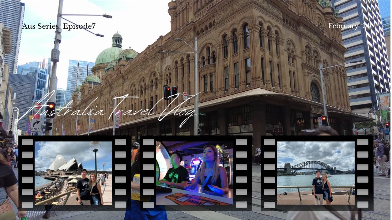 🇦🇺Aus Trip Ep.7 | Trapped in an arcade and visiting Sydney Opera House!