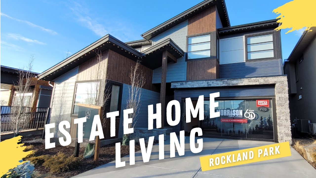 Estate Home Living In Rockland Park - Calgary New Build - Morrison Homes Aria Model