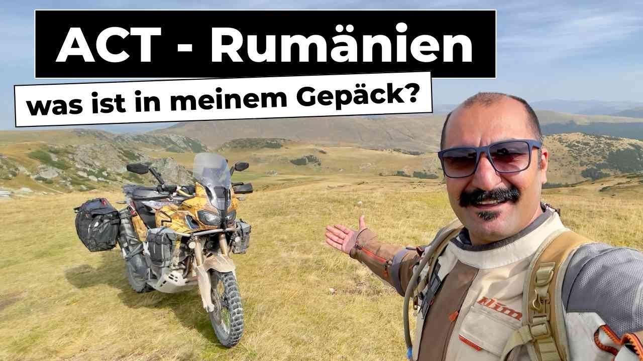 ACT Rumänien - was nimmt man im Soft-Gepäck mit?