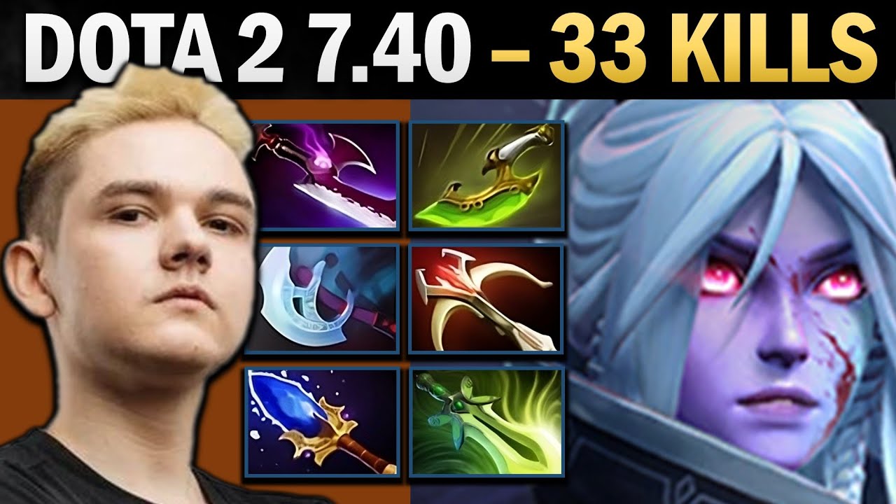 Drow Ranger — профессиональный керри с 33 убийствами и Silveredge — геймплей Dota.