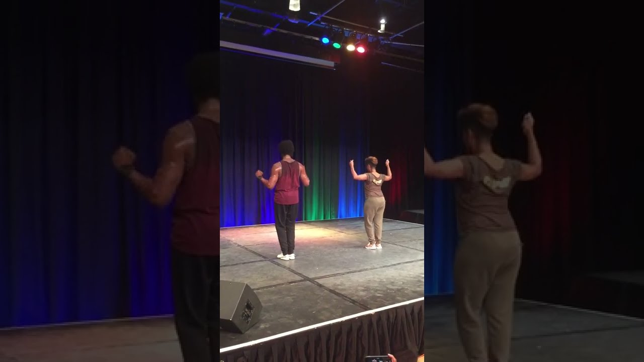 Terry and Cecile's Salsa Musicality Footwork Workshop at the Quebec Salsa Festival 2018