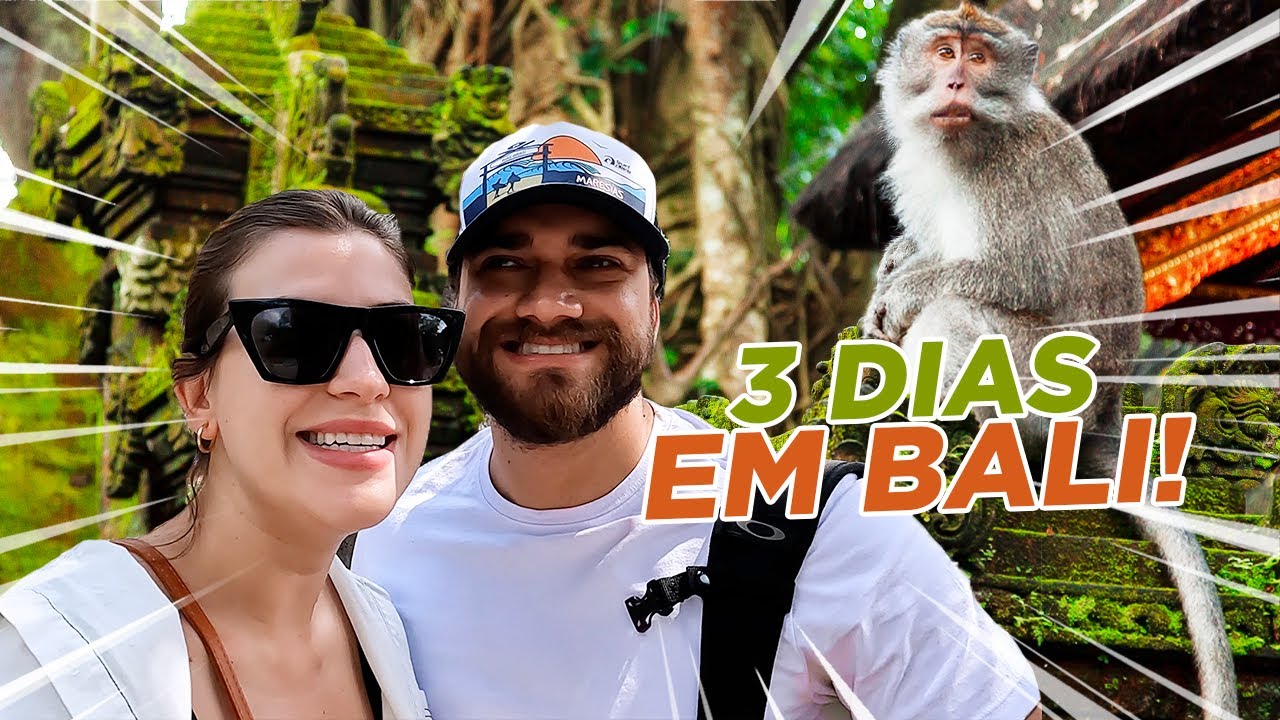 VLOGÃO BALI: Floresta dos Macacos, praias e comidas maravilhosas