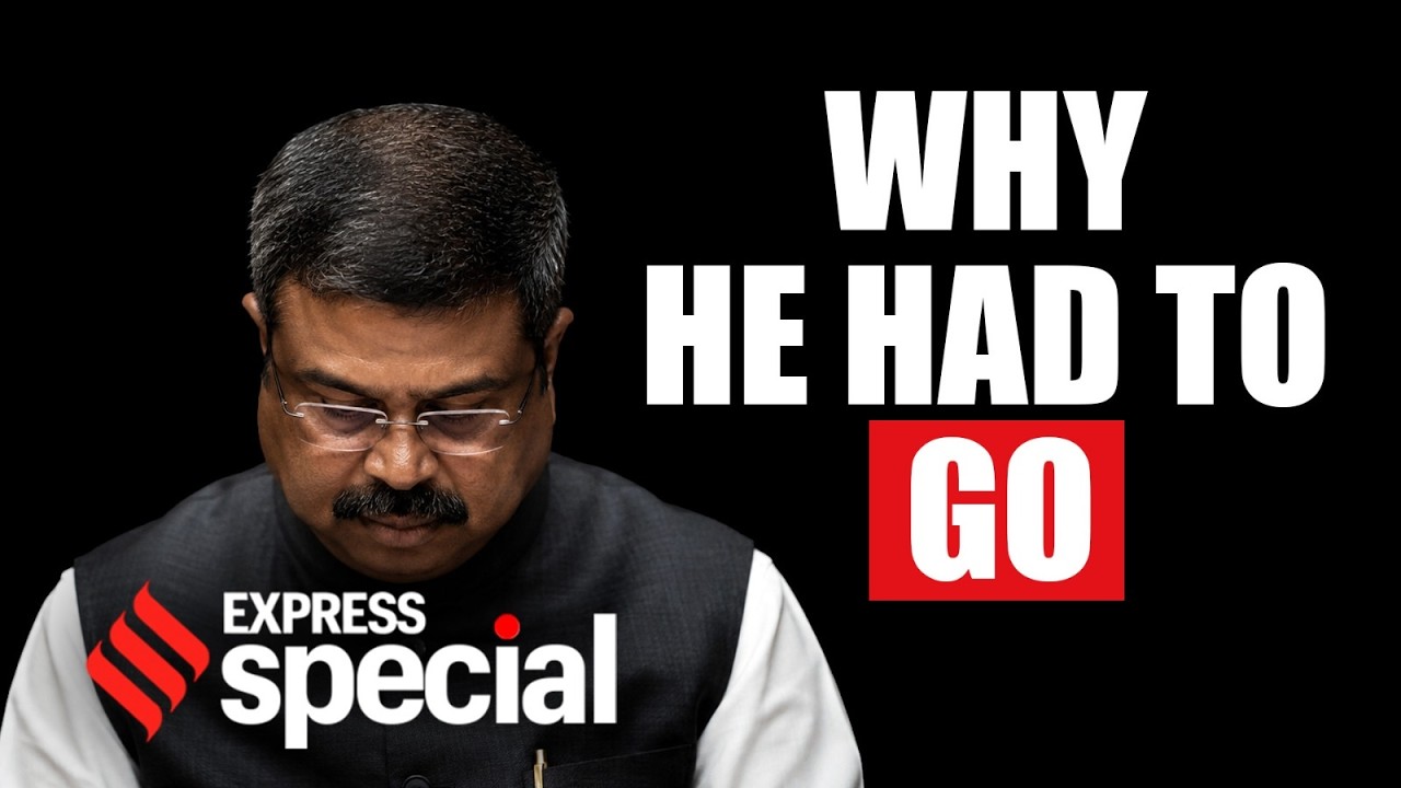 The Real Reason Behind Dharmendra Pradhan's Resignation | Indian Express