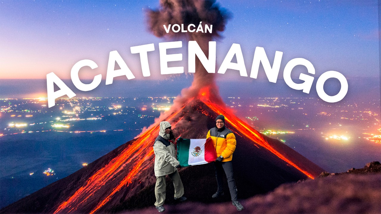 Subimos el VOLCÁN más PELIGROSO de Centroamérica y EXPLOTÓ | Volcán de Fuego y Acatenango 🌋