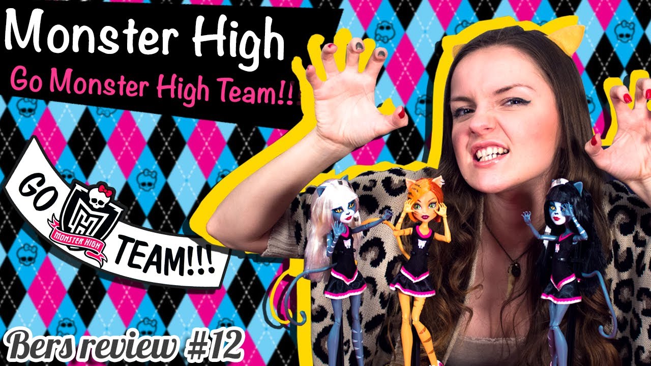 Сет веркошек черлидеров/Monster High Fearleading Set Ghoul Spirit Обзор и Распаковка\ Review Y7297
