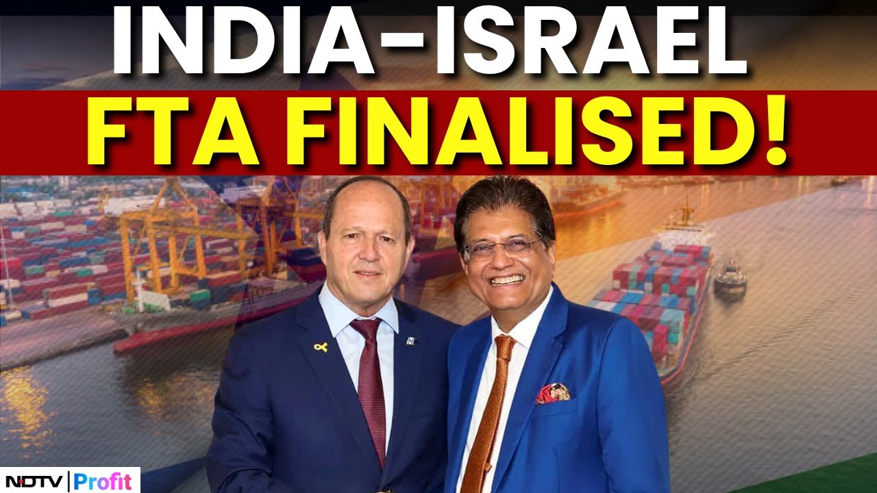 Israel-India Finalizes FTA Terms For Seamless Trade Era; Piyush Goyal Reveals Key Details