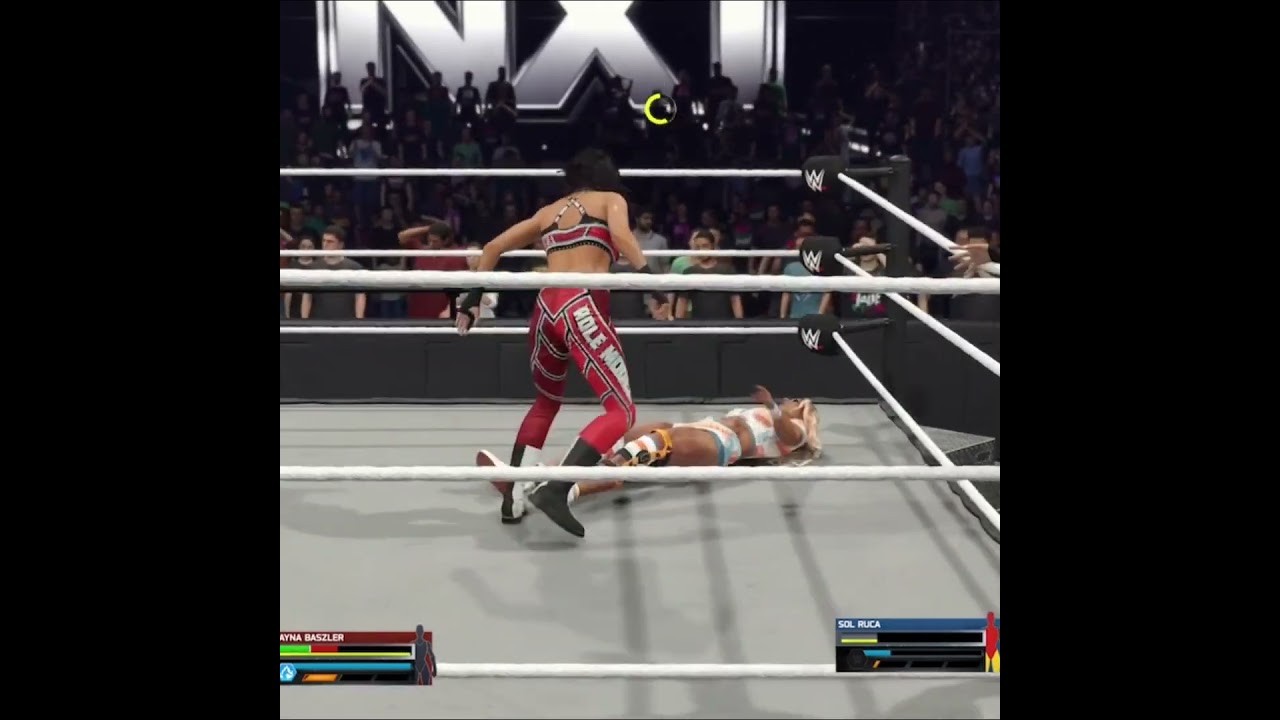 WWE 2K25 BAYLEY HITS  ROSE PLANT   SHAYNA BASZLER LOCK IN  KIRIFUDA  CLUTCH TO SOL RUCA