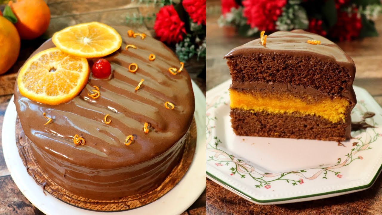 Delicious Chocolate Orange Cake 🍊🎂 Recipe By Chef Maria | Super Moist Chocolate Orange Cake