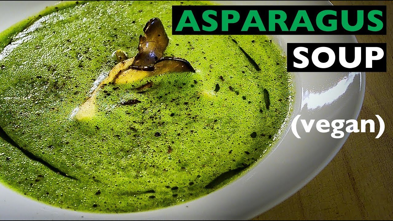 Vegan Kale and Asparagus Soup Recipe!