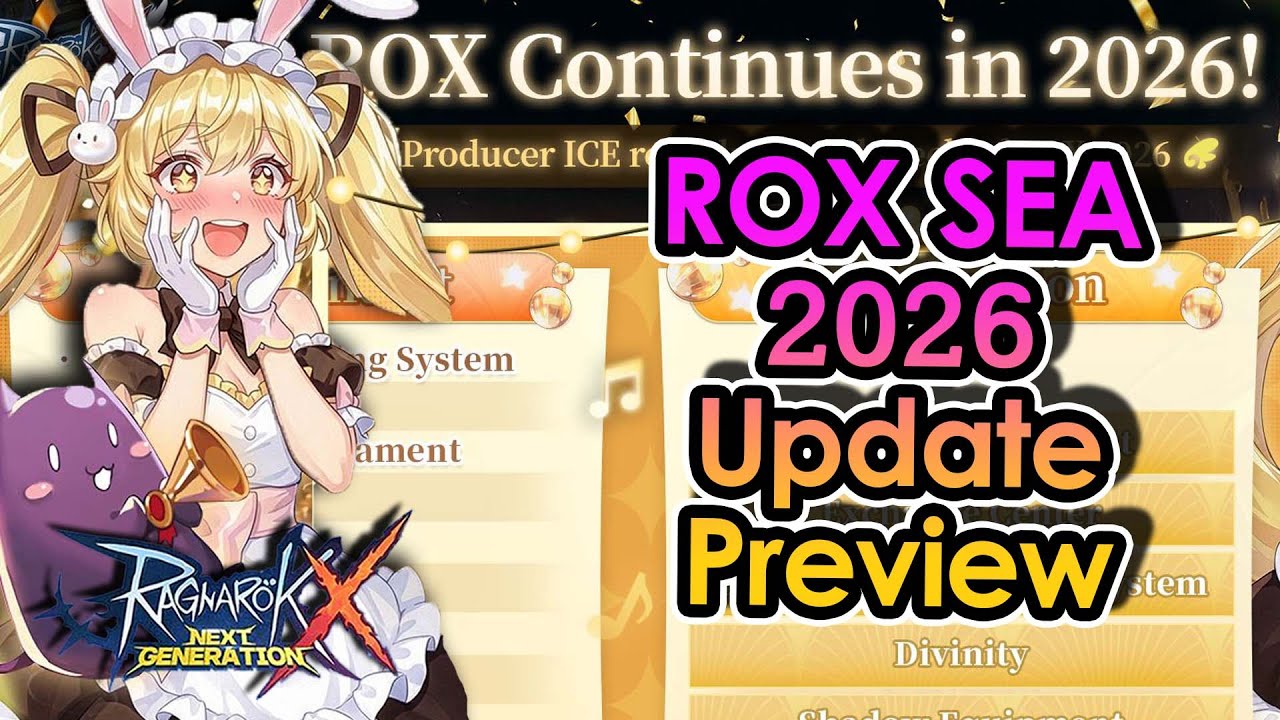 [ROX SEA] В ROX 2026 грядут большие перемены — новый контент, новые системы, масштабные улучшения.