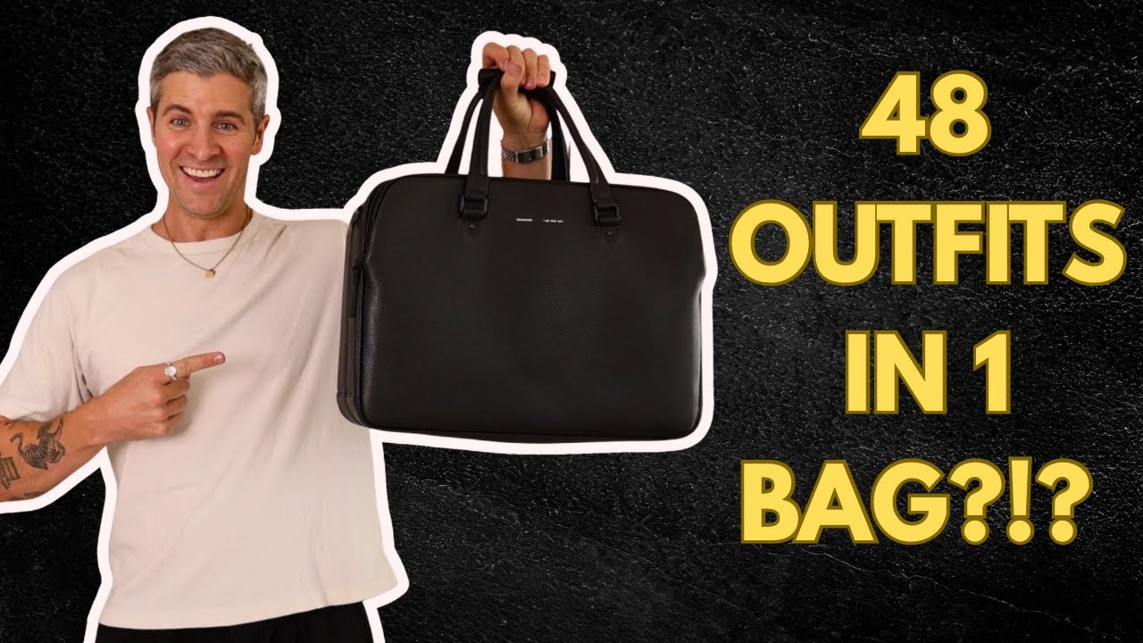 I Packed 48 Outfits in 1 Carry-On Bag (& you can too)