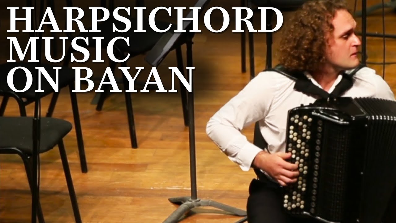 HARPSICHORD MUSIC ON BAYAN. YURI MEDIANIK.