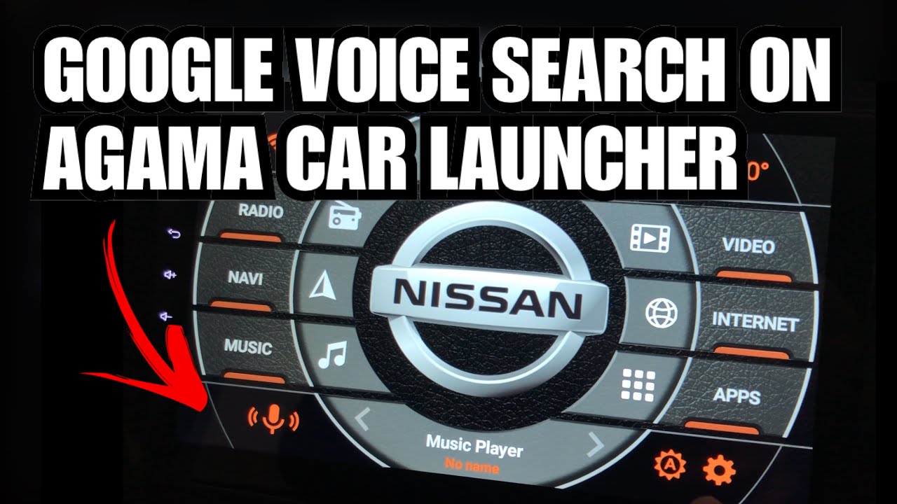 Google Voice Search In Agama Car Launcher