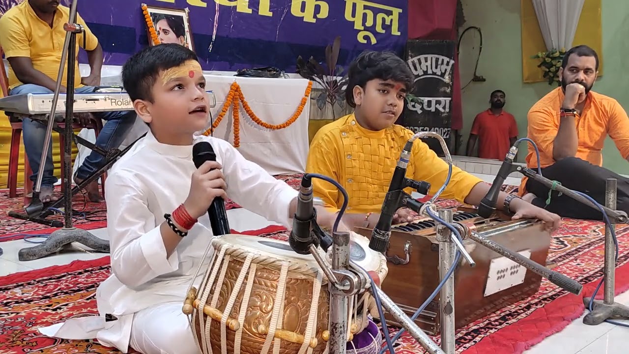 teen tal jugaldndi!! Rudransh & Anish ( anu) live performance in ( तीस्ता श्रधांजलि) Chapra Bihar..