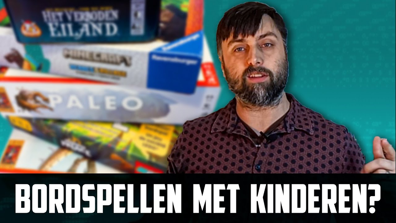 5 x bordspel om met kinderen te spelen  (7 - 10 jaar)