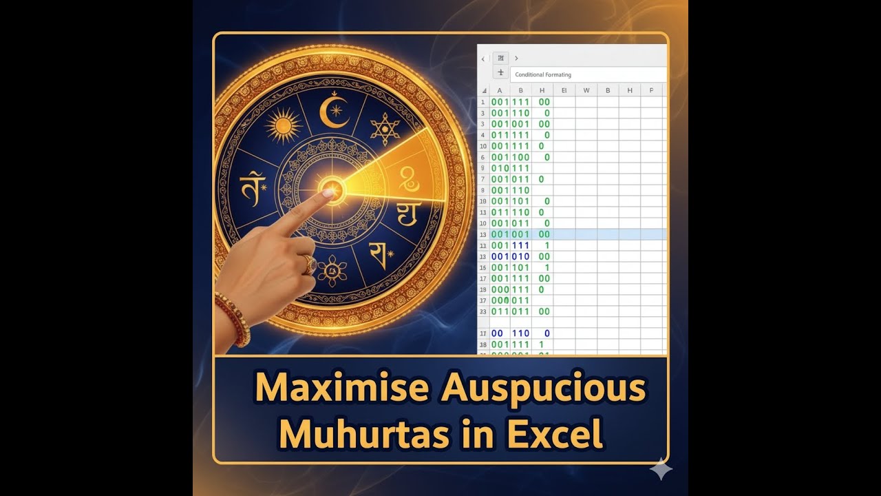 Muhurtha Optimizer: Auspiciousness Analyzer Tool